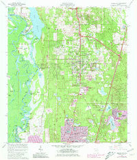 Orange City Florida Historical topographic map, 1:24000 scale, 7.5 X 7.5 Minute, Year 1964