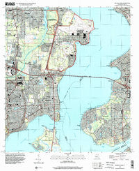 Orange Park Florida Historical topographic map, 1:24000 scale, 7.5 X 7.5 Minute, Year 1994