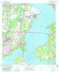 Orange Park Florida Historical topographic map, 1:24000 scale, 7.5 X 7.5 Minute, Year 1964
