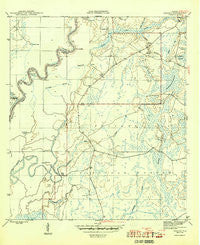 Orange Florida Historical topographic map, 1:31680 scale, 7.5 X 7.5 Minute, Year 1945
