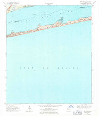 Oriole Beach Florida Historical topographic map, 1:24000 scale, 7.5 X 7.5 Minute, Year 1969