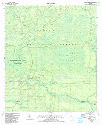 Owens Bridge Florida Historical topographic map, 1:24000 scale, 7.5 X 7.5 Minute, Year 1990