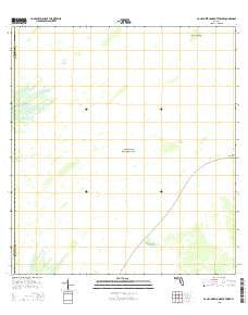 Pa-Hay-Okee Lookout Tower Florida Current topographic map, 1:24000 scale, 7.5 X 7.5 Minute, Year 2015