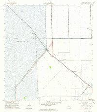 Pennsuco Florida Historical topographic map, 1:24000 scale, 7.5 X 7.5 Minute, Year 1963