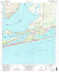 Perdido Bay Florida Historical topographic map, 1:24000 scale, 7.5 X 7.5 Minute, Year 1970