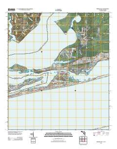 Perdido Bay Florida Historical topographic map, 1:24000 scale, 7.5 X 7.5 Minute, Year 2012