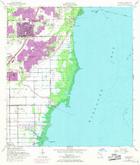 Perrine Florida Historical topographic map, 1:24000 scale, 7.5 X 7.5 Minute, Year 1956