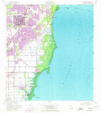 Perrine Florida Historical topographic map, 1:24000 scale, 7.5 X 7.5 Minute, Year 1956