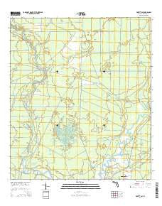Pickett Bay Florida Current topographic map, 1:24000 scale, 7.5 X 7.5 Minute, Year 2015