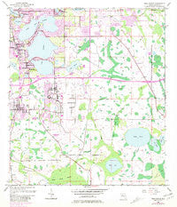 Pine Castle Florida Historical topographic map, 1:24000 scale, 7.5 X 7.5 Minute, Year 1953