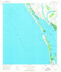 Placida Florida Historical topographic map, 1:24000 scale, 7.5 X 7.5 Minute, Year 1957