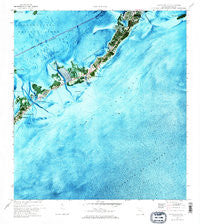 Plantation Key Florida Historical topographic map, 1:24000 scale, 7.5 X 7.5 Minute, Year 1971