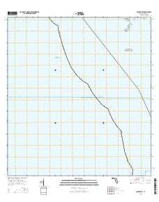 Plover Key Florida Current topographic map, 1:24000 scale, 7.5 X 7.5 Minute, Year 2015