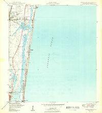 Pompano Beach Florida Historical topographic map, 1:24000 scale, 7.5 X 7.5 Minute, Year 1949