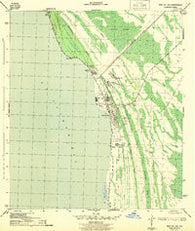 Port St. Joe Florida Historical topographic map, 1:31680 scale, 7.5 X 7.5 Minute, Year 1943