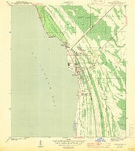 Port St. Joe Florida Historical topographic map, 1:31680 scale, 7.5 X 7.5 Minute, Year 1943