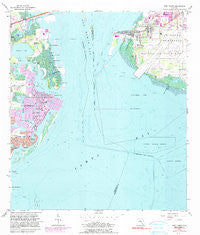 Port Tampa Florida Historical topographic map, 1:24000 scale, 7.5 X 7.5 Minute, Year 1956