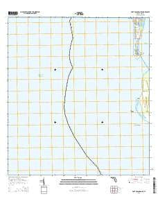Port Boca Grande Florida Current topographic map, 1:24000 scale, 7.5 X 7.5 Minute, Year 2015