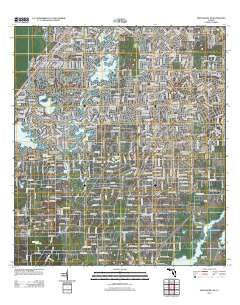 Port Richey NE Florida Historical topographic map, 1:24000 scale, 7.5 X 7.5 Minute, Year 2012