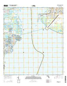 Port Tampa Florida Current topographic map, 1:24000 scale, 7.5 X 7.5 Minute, Year 2015