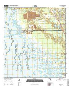 Red Level Florida Current topographic map, 1:24000 scale, 7.5 X 7.5 Minute, Year 2015