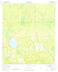 Rice Creek Florida Historical topographic map, 1:24000 scale, 7.5 X 7.5 Minute, Year 1949