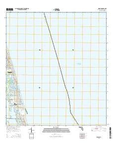 Riomar Florida Current topographic map, 1:24000 scale, 7.5 X 7.5 Minute, Year 2015