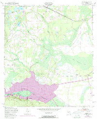 Rodman Florida Historical topographic map, 1:24000 scale, 7.5 X 7.5 Minute, Year 1949