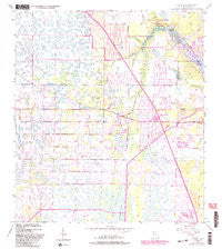 Rood Florida Historical topographic map, 1:24000 scale, 7.5 X 7.5 Minute, Year 1948