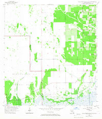 Royal Palm Ranger Station Florida Historical topographic map, 1:24000 scale, 7.5 X 7.5 Minute, Year 1956