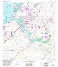 Ruskin Florida Historical topographic map, 1:24000 scale, 7.5 X 7.5 Minute, Year 1956