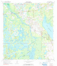 Rutland Florida Historical topographic map, 1:24000 scale, 7.5 X 7.5 Minute, Year 1967