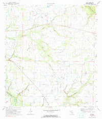 Rye Florida Historical topographic map, 1:24000 scale, 7.5 X 7.5 Minute, Year 1972