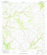 Rye Florida Historical topographic map, 1:24000 scale, 7.5 X 7.5 Minute, Year 1972