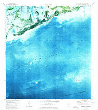 Saddlebunch Keys Florida Historical topographic map, 1:24000 scale, 7.5 X 7.5 Minute, Year 1972