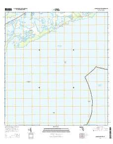 Saddlebunch Keys Florida Current topographic map, 1:24000 scale, 7.5 X 7.5 Minute, Year 2015