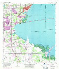 Safety Harbor Florida Historical topographic map, 1:24000 scale, 7.5 X 7.5 Minute, Year 1956