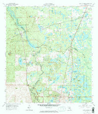 Saint Catherine Florida Historical topographic map, 1:24000 scale, 7.5 X 7.5 Minute, Year 1958