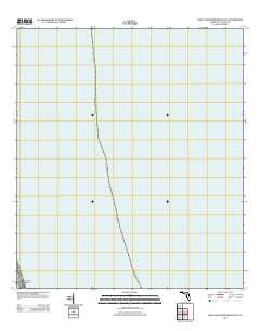 Saint Augustine Beach OE E Florida Historical topographic map, 1:24000 scale, 7.5 X 7.5 Minute, Year 2012