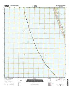 Saint Joseph Peninsula Florida Current topographic map, 1:24000 scale, 7.5 X 7.5 Minute, Year 2015