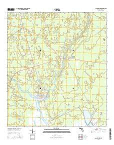 Saint Marks Florida Current topographic map, 1:24000 scale, 7.5 X 7.5 Minute, Year 2015