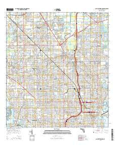 Saint Petersburg Florida Current topographic map, 1:24000 scale, 7.5 X 7.5 Minute, Year 2015