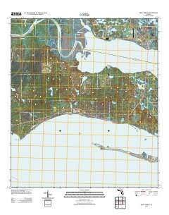 Saint Teresa Florida Historical topographic map, 1:24000 scale, 7.5 X 7.5 Minute, Year 2012