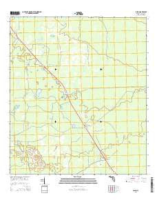 Salem Florida Current topographic map, 1:24000 scale, 7.5 X 7.5 Minute, Year 2015