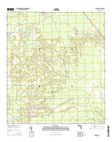 Salem SW Florida Current topographic map, 1:24000 scale, 7.5 X 7.5 Minute, Year 2015