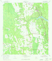 Samsula Florida Historical topographic map, 1:24000 scale, 7.5 X 7.5 Minute, Year 1952