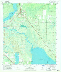 San Mateo Florida Historical topographic map, 1:24000 scale, 7.5 X 7.5 Minute, Year 1968