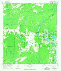Sanford SW Florida Historical topographic map, 1:24000 scale, 7.5 X 7.5 Minute, Year 1965