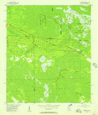 Sargent Florida Historical topographic map, 1:24000 scale, 7.5 X 7.5 Minute, Year 1956