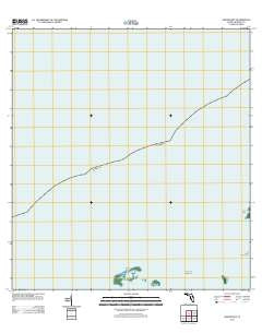 Sawyer Key Florida Historical topographic map, 1:24000 scale, 7.5 X 7.5 Minute, Year 2012